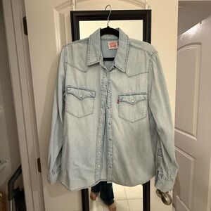 Levi's Light Blue Denim Shirt